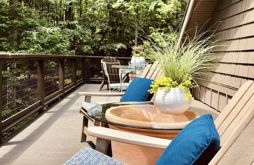 Valley Hill House | Private waterfall cottage on 9 acres three miles to main street Hendersonville