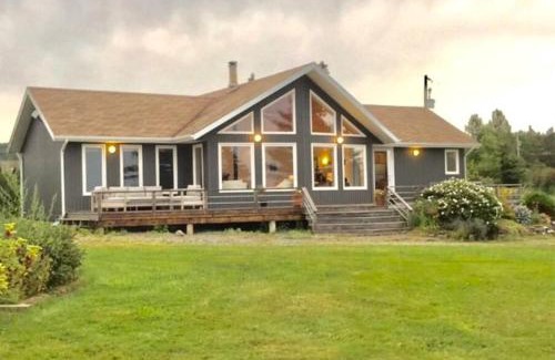 Richmond County Ski Chalet | Private Waterfront Luxury with Hot Tub and Barrel Sauna