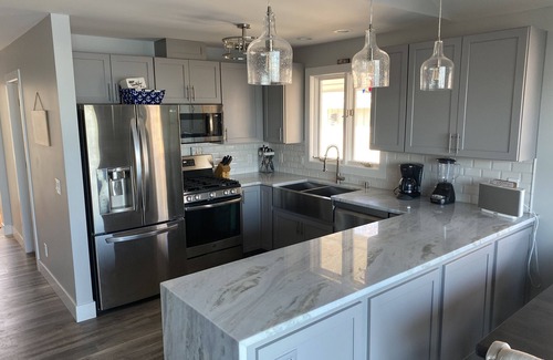 Rapid City House | Private Waterfront Torch Lake Contemporary House