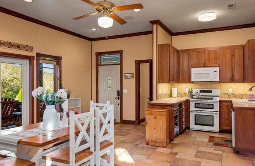 Mountain Home Cottage | Private White River Estate on 214 acres. ATV/hiking trails. Pets stay free