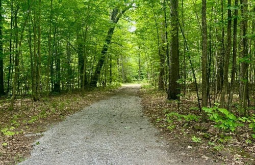 Atlanta RV Rental | Private wooded camp site in Atlanta