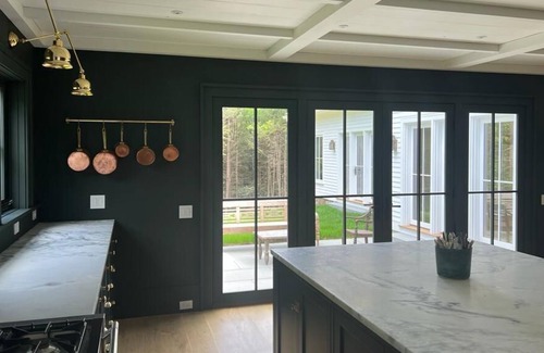 Litchfield House | Private wooded family retreat with pool along picturesque river