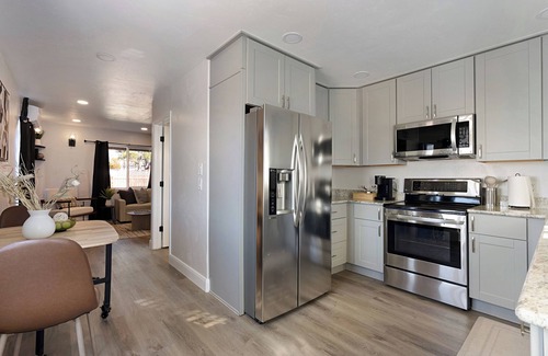 Colorado City House | Private Zion Stay: Seasonal Pool, Fire-Pit, BBQ Grill, + Red Rock Views