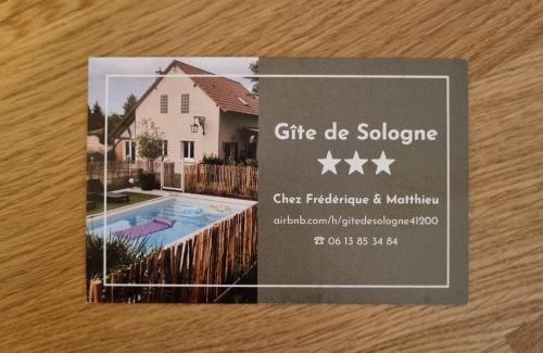 Pruniers-en-Sologne Villa | proche chateaux et zoo de beauval: gîte de sologne