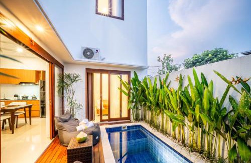 Denpasar Villa | Promo! New Rosa Villa Muding, Luxury and cozy 3Bedrooms Villa in Heart of Kerobokan with Special Office Room