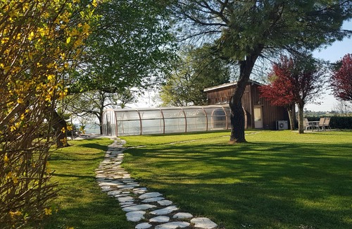 Sainte-Mere House | Promotion Authentic dovecote with heated pool in 15000m² park