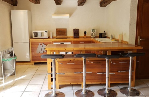 L'Abergement-de-Varey House | Property for rent large landscaped garden and terrace with beautiful view of the valley