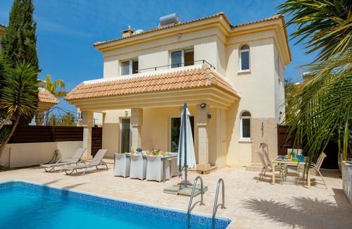 Kapparis Villa | Protaras Villa Athamas Blue