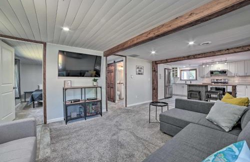 Prudenville House | Prudenville Retreat with Yard about 1 Mi to Lake!