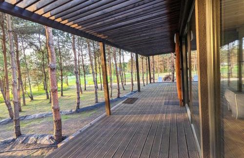 gmina Grabow nad Pilica Apartment | Przeszklony Tiny House w Lesie