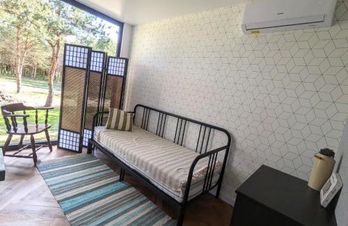 gmina Grabow nad Pilica Apartment | Przeszklony Tiny House w Lesie