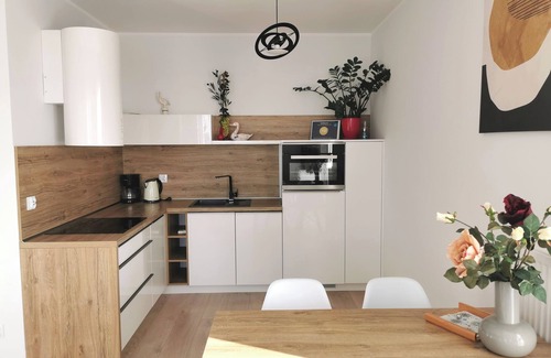 Sianozety Apartment | Przytulny, rodzinny apartament - 500m plaża, siłownia, 05-09 basen zewnętrzny
