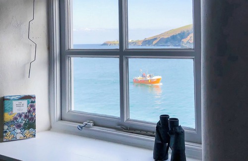 Portmellon Cottage | Puffin Burrow, a beautiful historic couples retreat overlooking the Cove.