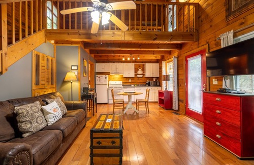 Sautee Nacoochee Cabin | Puppy Love - Romantic Mountain Getaway