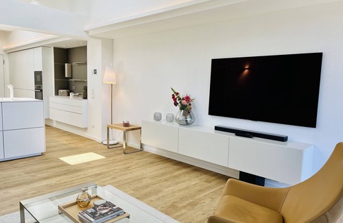 Prora Apartment | "Purbaltic" maisonette apartment with lake view and sauna, completed in 2022