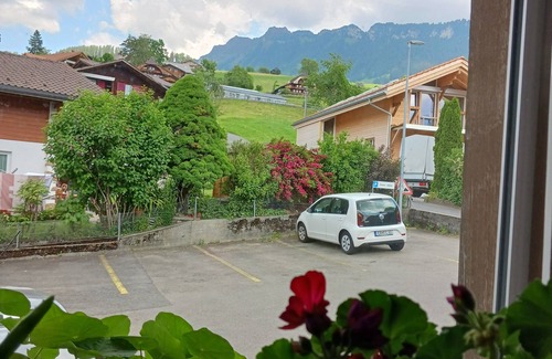 Goldiwil Apartment | Pure Swissness - cozy vacation apartment with lots of charm overlooking Lake Thun