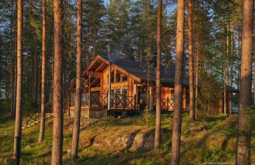 Hiukkajoki Villa | Puruvesi Holiday Villas, Kalliohovi