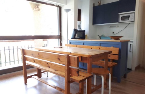 Puy-Saint-Vincent Apartment | Puy Saint Vincent, 1400m: Quiet 2-bedroom apartment