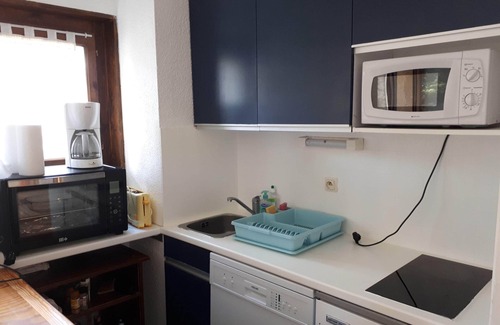 Puy-Saint-Vincent Apartment | Puy Saint Vincent, 1400m: Quiet 2-bedroom apartment