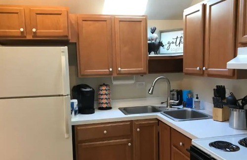 Libertyville Apartment | Quaint 1 Bedroom Apt ★ Wifi 50" TV ★ Libertyville