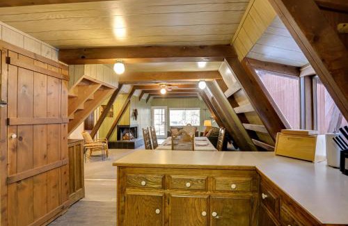 Plumas Eureka Estates House | Quaint and Rustic A-Frame Less Than 5 Mi to Plumas-Eureka!