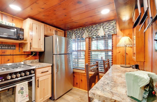 St Germain Cabin | Quaint & Cozy Lake Cabin w/Dock & Beach Access!