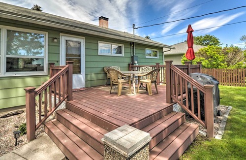 Polson House | Quaint Polson Home w/ Mtn View: Walk to Lake!
