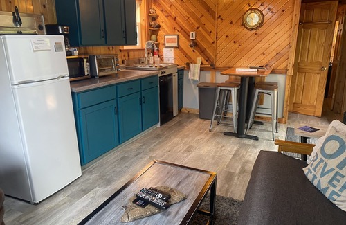 Hager City Cabin | Quaint seclusion, steps from the backwaters of the Mississippi.