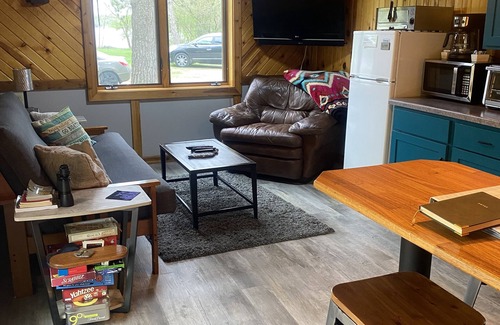 Hager City Cabin | Quaint seclusion, steps from the backwaters of the Mississippi.