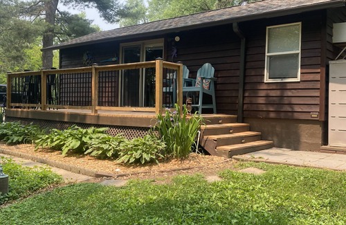 Hager City Cabin | Quaint seclusion, steps from the backwaters of the Mississippi.
