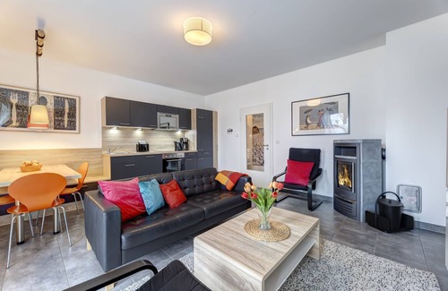 Zinnowitz Apartment | Quartier Görmitz 41 - Stilvolle Einrichtung mit Sauna und Kamin