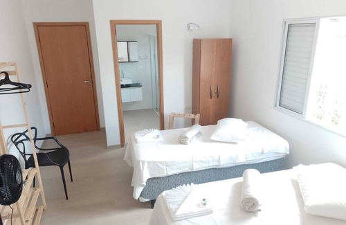 Paraisopolis Hotel | Quarto Duplo Família na Pousada Verissimus