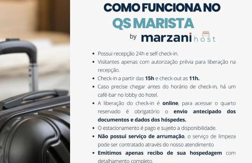 Marista Hotel | Quartos no QS Marista