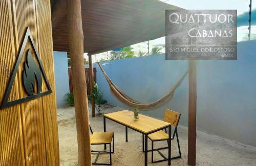 Sao Miguel de Touros House | Quattuor Cabanas. Privacidade e conforto com hidromassagem
