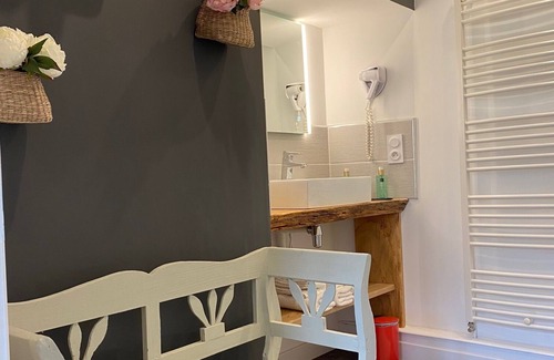 Entraygues-sur-Truyere House | Queen-Superior-Wet room-Park view