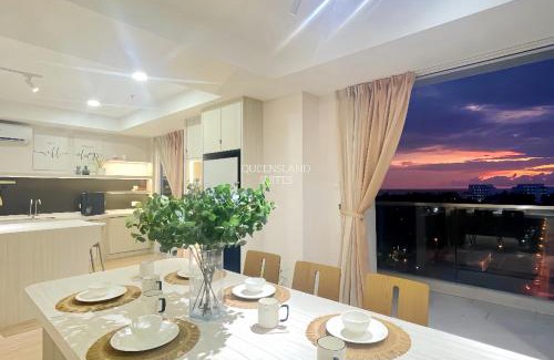 Tanjung Aru Apartment | QUEENSLAND SUITES at Aru Suites, Kota Kinabalu