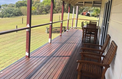 Orchid Beach House | Ques R & R at Orchid Beach. Water views with sea breeze. Relaxing Holiday House.