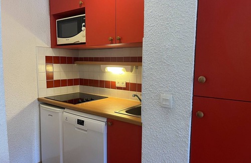 Plagne 1800 Apartment | Quiet apartment with pool, parking, pets allowed - La Plagne 1800