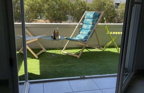 Les Moutiers-en-Retz Apartment | Quiet apartment near the sea in a residence