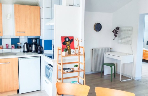Boucau Apartment | Quiet apartment near Bayonne & beaches. Panoramic view, private terrace, BBQ.