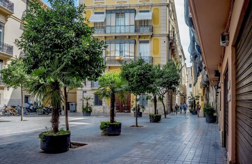 La Seu Apartment | Quiet Apartment Pl. Cisneros 2 -5 pax, in Ciutat Vella, in downtown Valencia