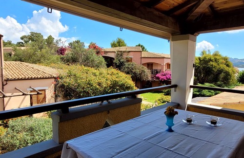 Cannigione Apartment | Quiet apartment with sea view balcony, 5 mins to beach and shops