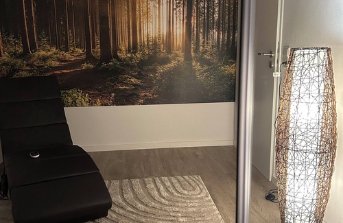 Coesfeld Apartment | Quiet basement apartment on Coesfelder Berg with infrared sauna