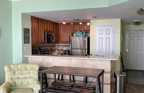 Thomas Drive Condo | Quiet, Beach Facing Master Bedroom! Spectacular Views!