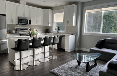 Langford House | Quiet Bright Luxurious & Clean Private Modern Suite with free Parking & A/C