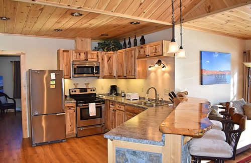 Lake Placid Apartment | Quiet, Bright, Open, Rustic Next to Park and Pond with Mountain Views! Apt 201