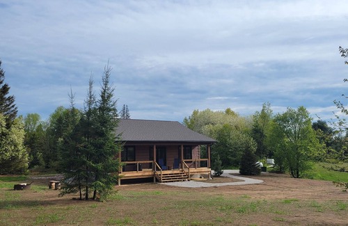 Strong Cabin | Quiet Cabin in the woods, on 50 acres with trails to soak in Nature.