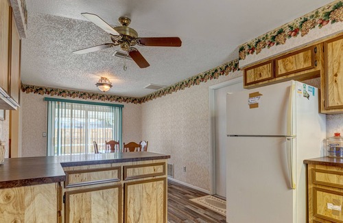 Willow Run House | Quiet coastal home with patio, fenced yard, AC, & W/D - near beach & speedway