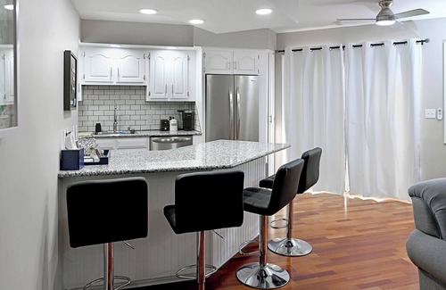 Little River Condo | Quiet condo with king suite 4 miles from the beach,private balcony,pool hot tub.