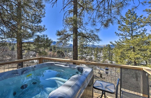 Pagosa Springs House | Quiet Cottage with Hot Tub Backs up to Natl Forest